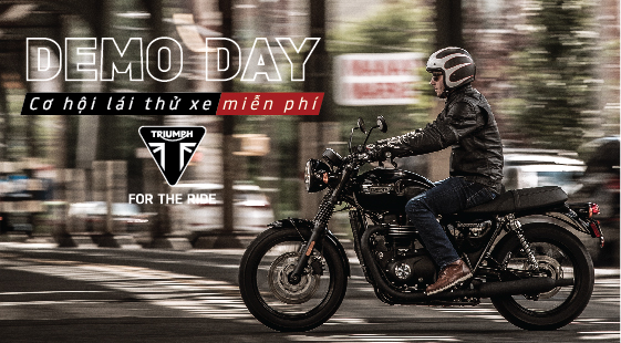 DEMO DAY - Lái thử xe Triumph MIỄN PHÍ tháng 06/2019
