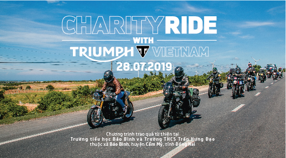 CHARITY RIDE THÁNG 7 - NÂNG BƯỚC ĐẾN TRƯỜNG!