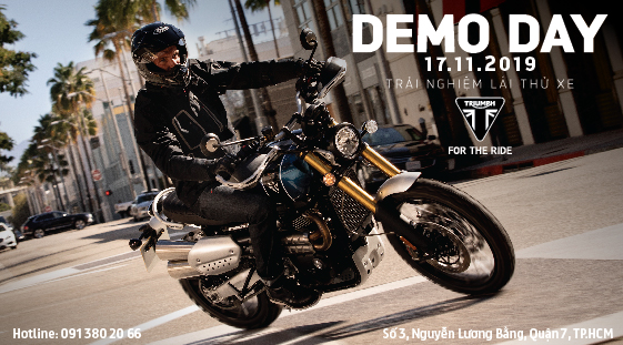 Triumph Demo Day tháng 11 - 17.11.2019