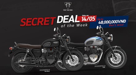 SECRET DEAL OF THE WEEK - Ưu đãi lên đến 48 triệu đồng T120 và T120 Black chỉ 1 ngày duy nhất