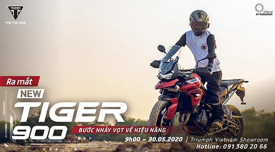 Chính thức ra mắt Tiger 900 - Bước nhảy vọt về hiệu năng của phân khúc Adventure tầm trung