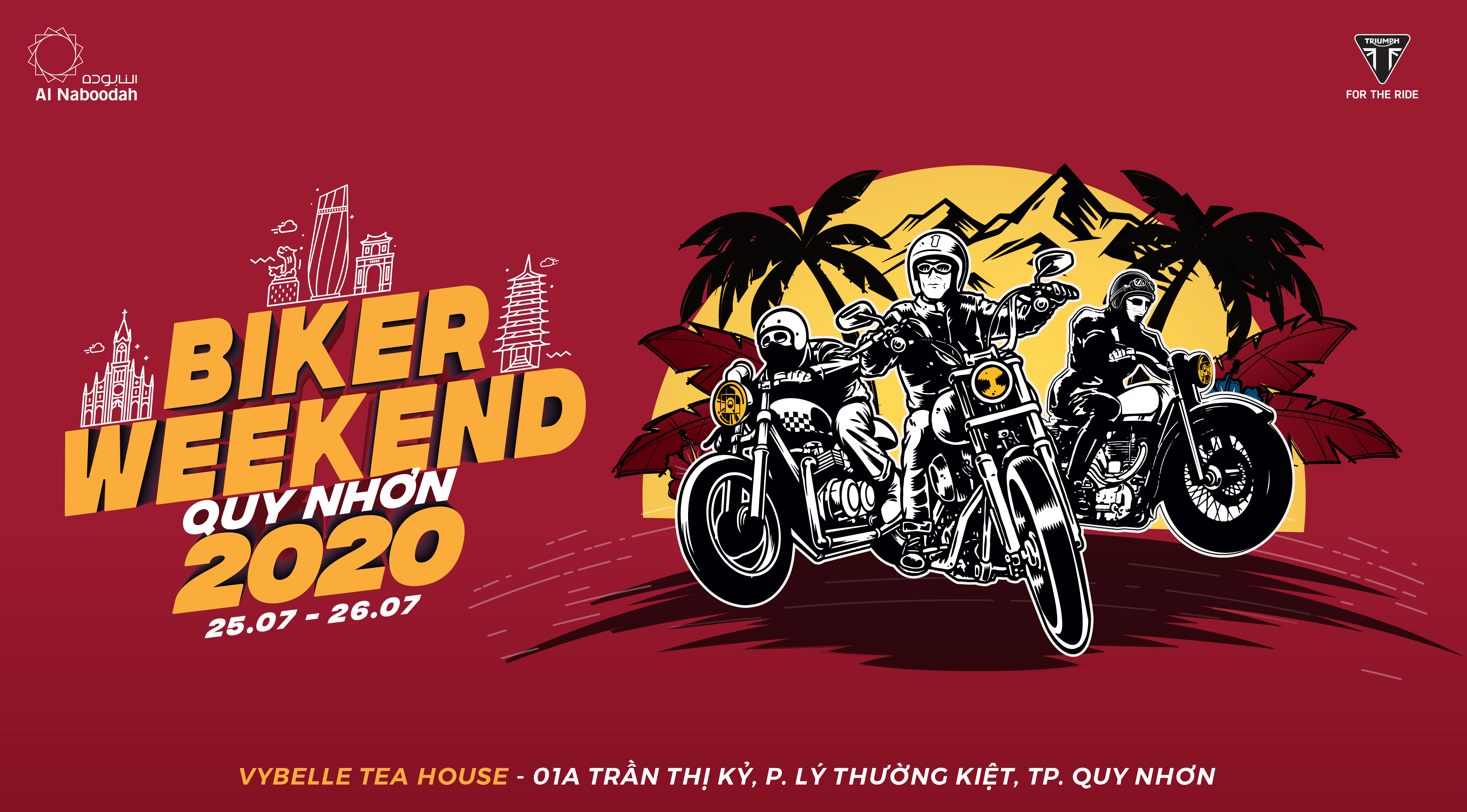 Biker Weekend Quy Nhơn – 25 & 26.07.2020