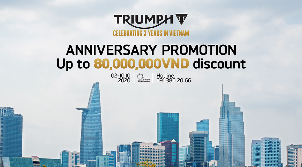 3rd Year Anniversary Promotion | 02 - 10.10.2020