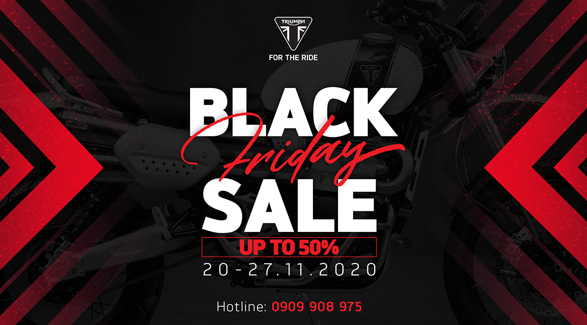 TRIUMPH BLACK FRIDAY - 20-27.11.2020