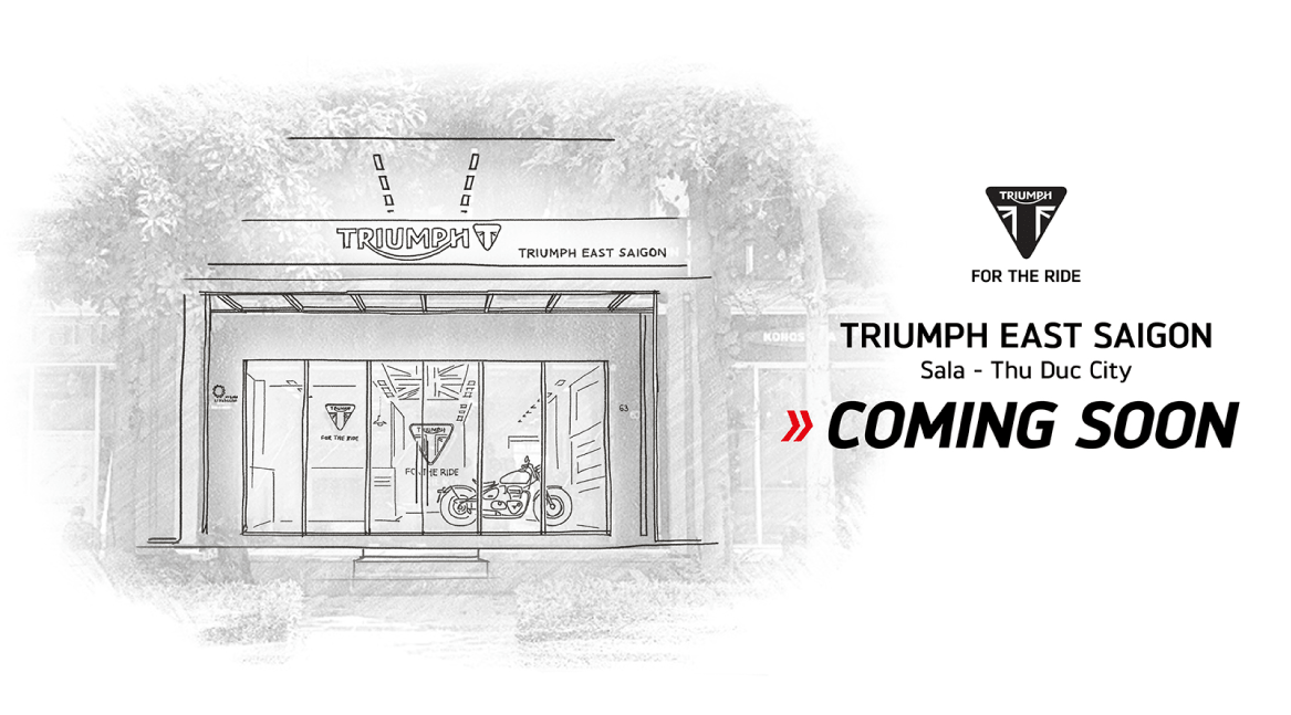 Cùng đón chào sự ra mắt của showroom Triumph East Saigon