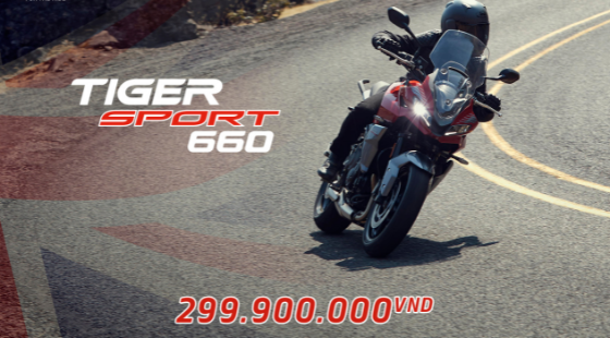 Chính thức ra mắt Tiger Sport 660 mới - Sức mạnh đến từ khối động cơ 3 máy