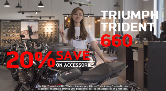 Khám phá 18 món phụ kiện độc đáo dành cho Trident 660
