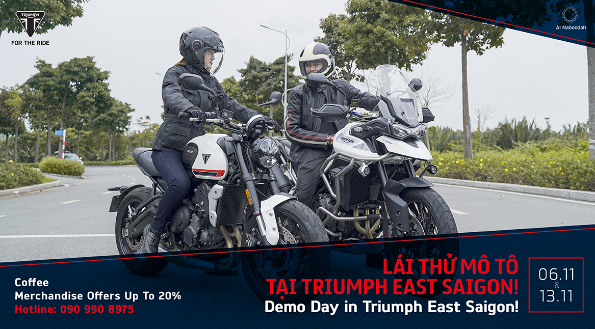Demo Day in Triumph East Saigon - 06 & 13.11.2021