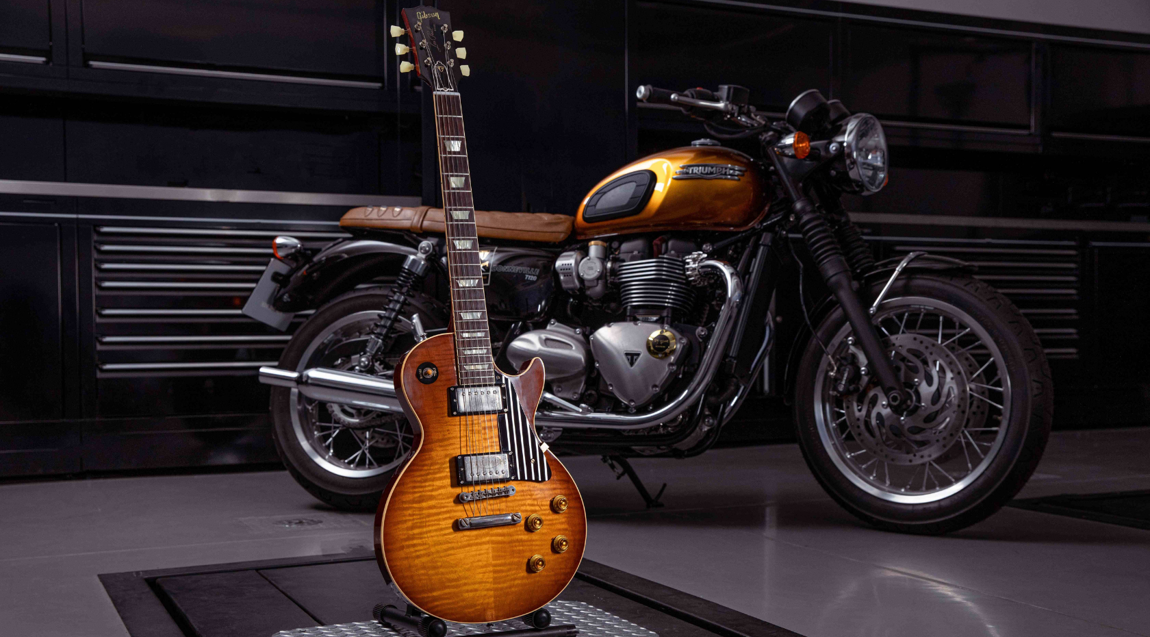 1959 Legends - Chào đón màn hợp tác độc nhất giữa Triumph Motorcycles và Gibson