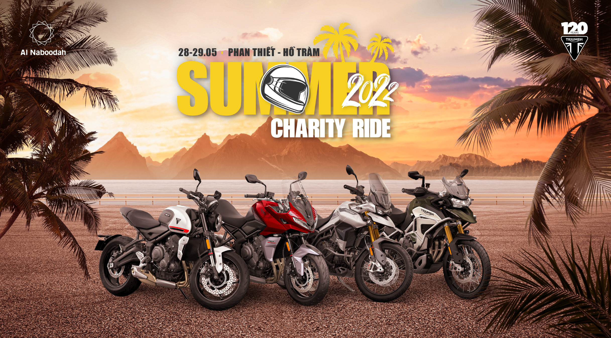 Summer Charity Ride Phan Thiết - Hồ Tràm 28-29.05.2022