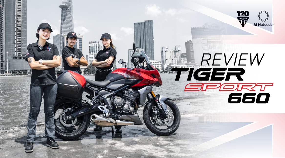 Review chi tiết về Tiger Sport 660 - Phiên bản Adventure Sports của Trident 660?