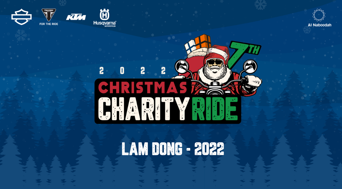 KHỞI ĐỘNG CHRISTMAS CHARITY RIDE 2022 - HÀNH TRÌNH THIỆN NGUYỆN BẰNG XE MÔ TÔ HƯỚNG ĐẾN CÁC TRẺ EM KHÓ KHĂN TẠI LÂM ĐỒNG