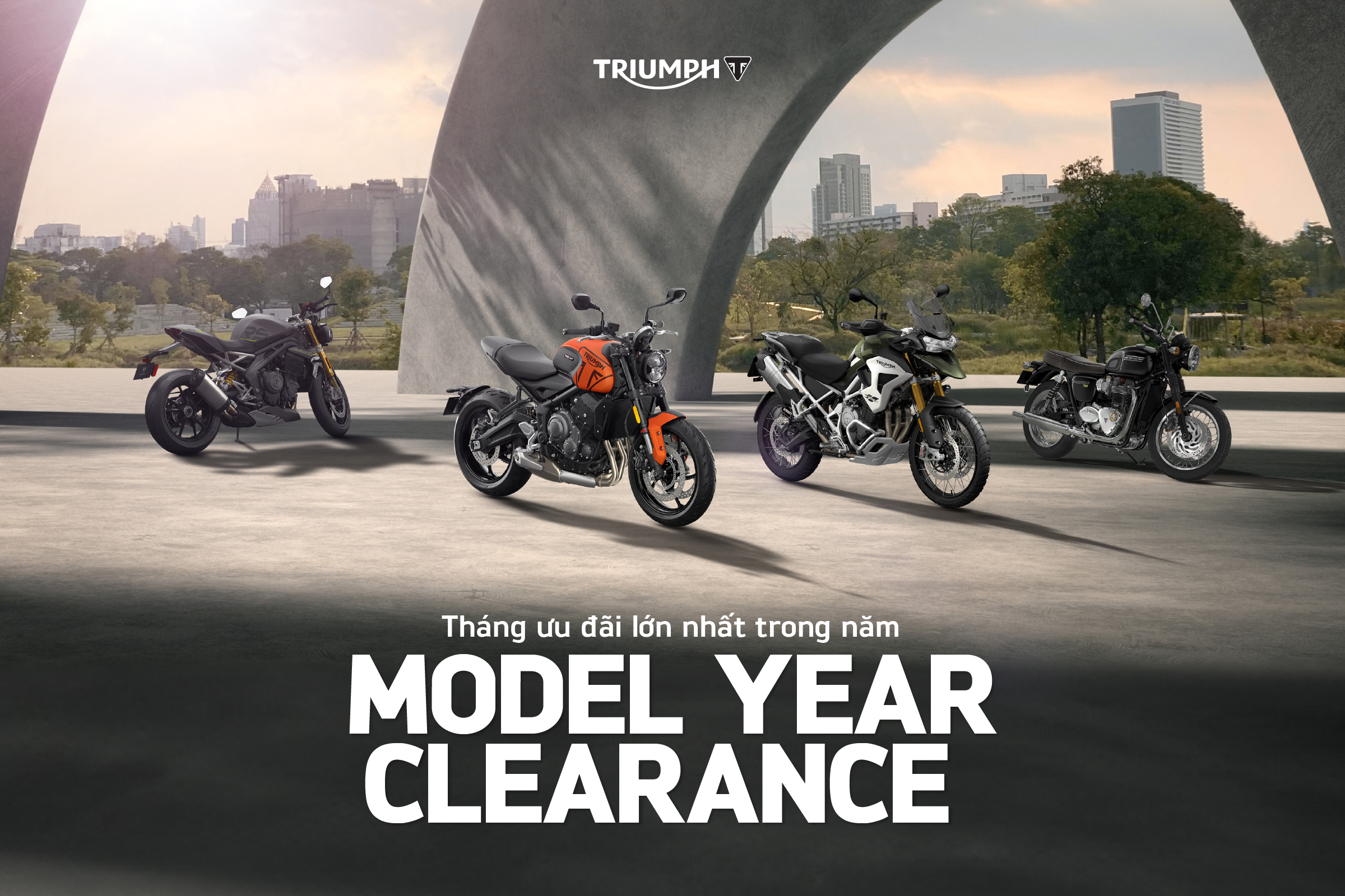 Model Year Clearance - Tháng ưu đãi lớn nhất trong năm.