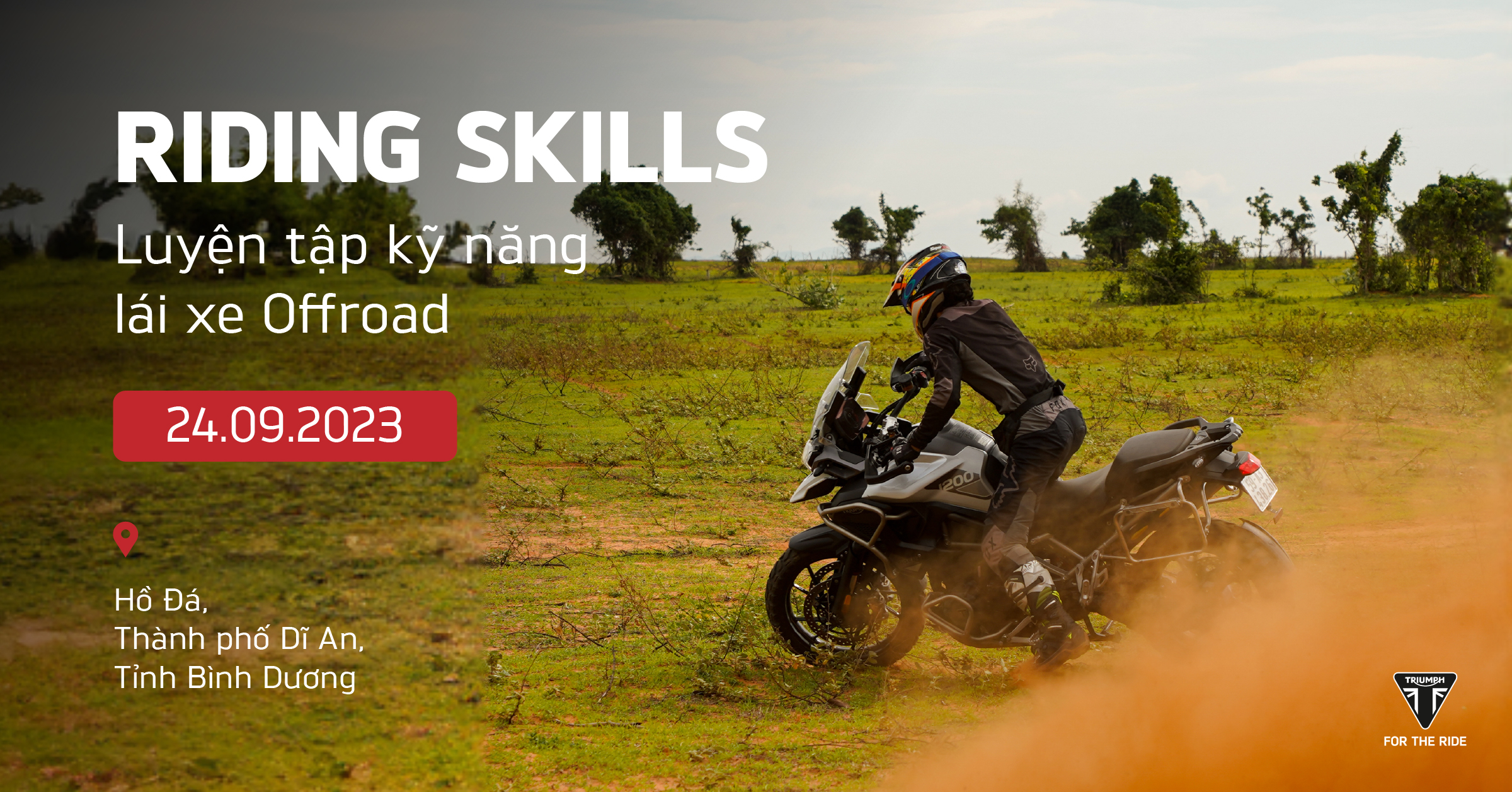 Triumph Riding Skills - Luyện Tập Kỹ Năng Lái Xe Offroad 