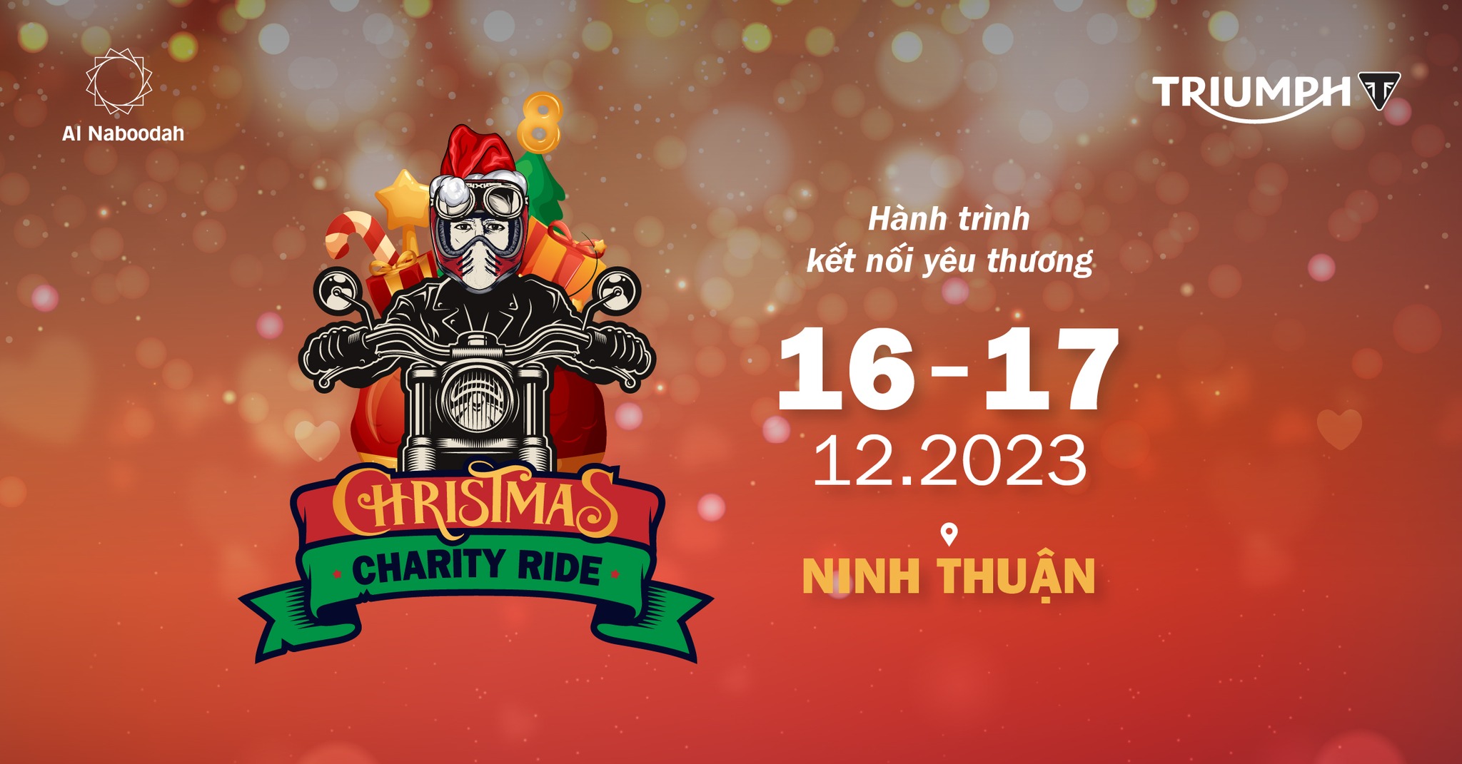 Christmas Charity Ride 2023 - Trao Gửi Yêu Thương Đến Các Em Nhỏ Khó Khăn Tại Ninh Thuận