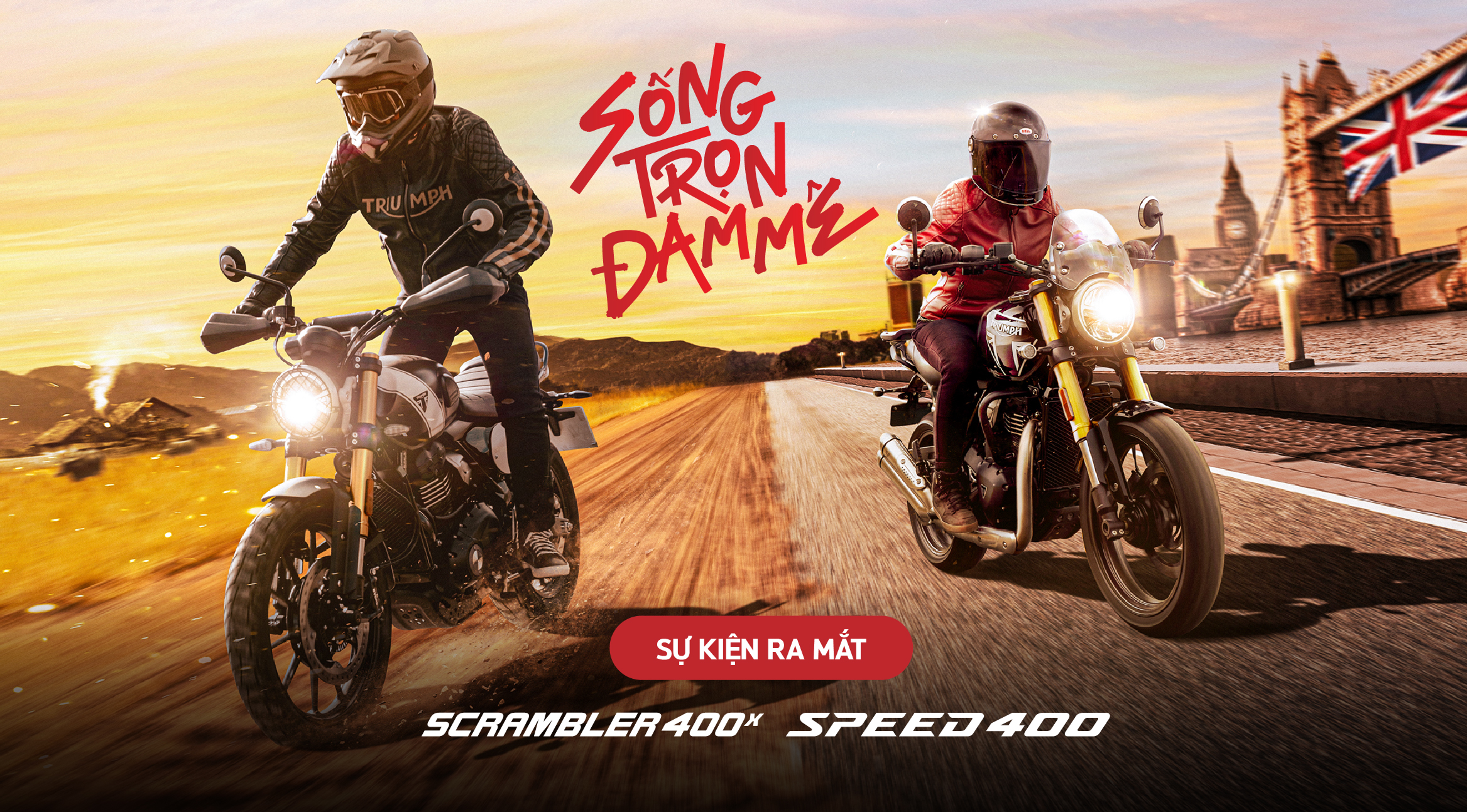 Chức thức ra mắt Speed 400 & Scrambler 400 X tại Việt Nam vào ngày 22/03!