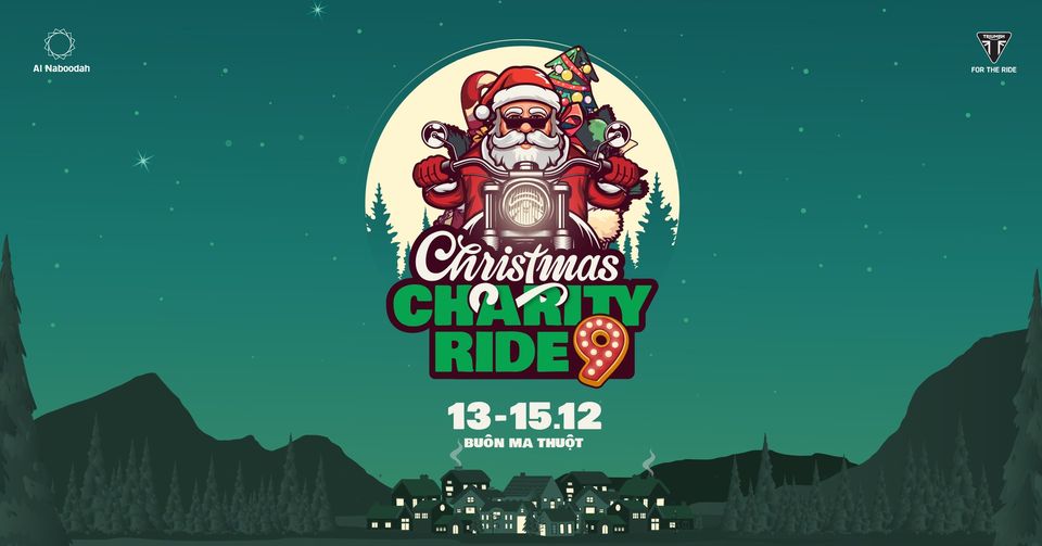 Christmas Charity Ride 2024: Trao Gửi Yêu Thương Đến Các Em Nhỏ Khó Khăn Tại Tỉnh Đắk Lắk