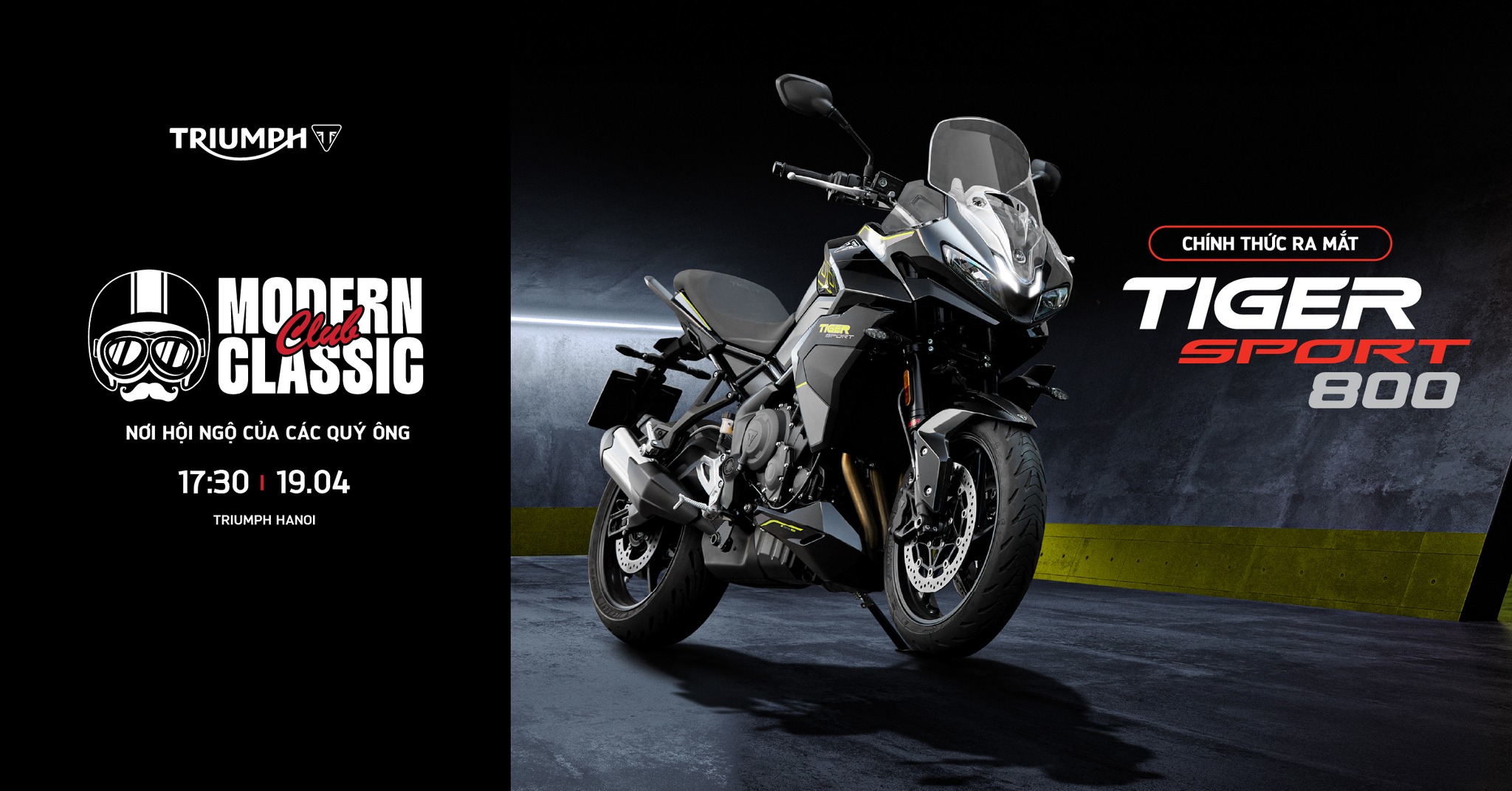 Chính thức ra mắt Tiger Sport 800 thế hệ mới 2025 tại Việt Nam