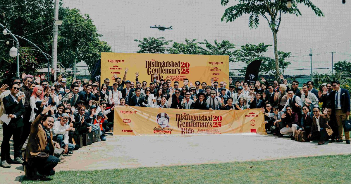 Distinguished Gentleman’s Ride - Ngày hội của các Quý Ông với thông điệp ý nghĩa về sức khỏe nam giới