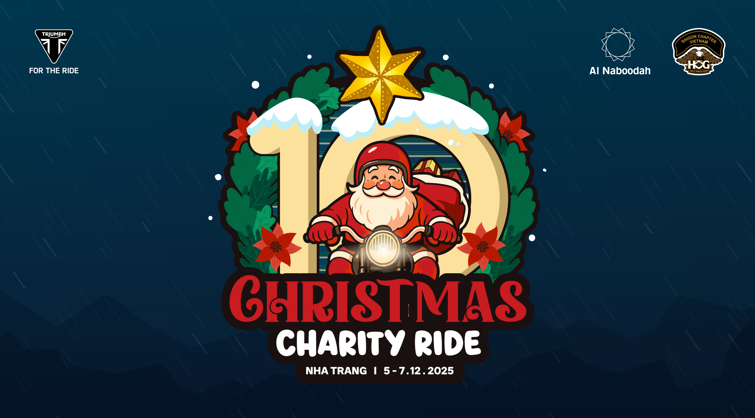 CHRISTMAS CHARITY RIDE 2025: HƯỚNG VỀ KHÁNH HÒA – CHUNG TAY CÙNG ĐỒNG BÀO VÙNG LŨ