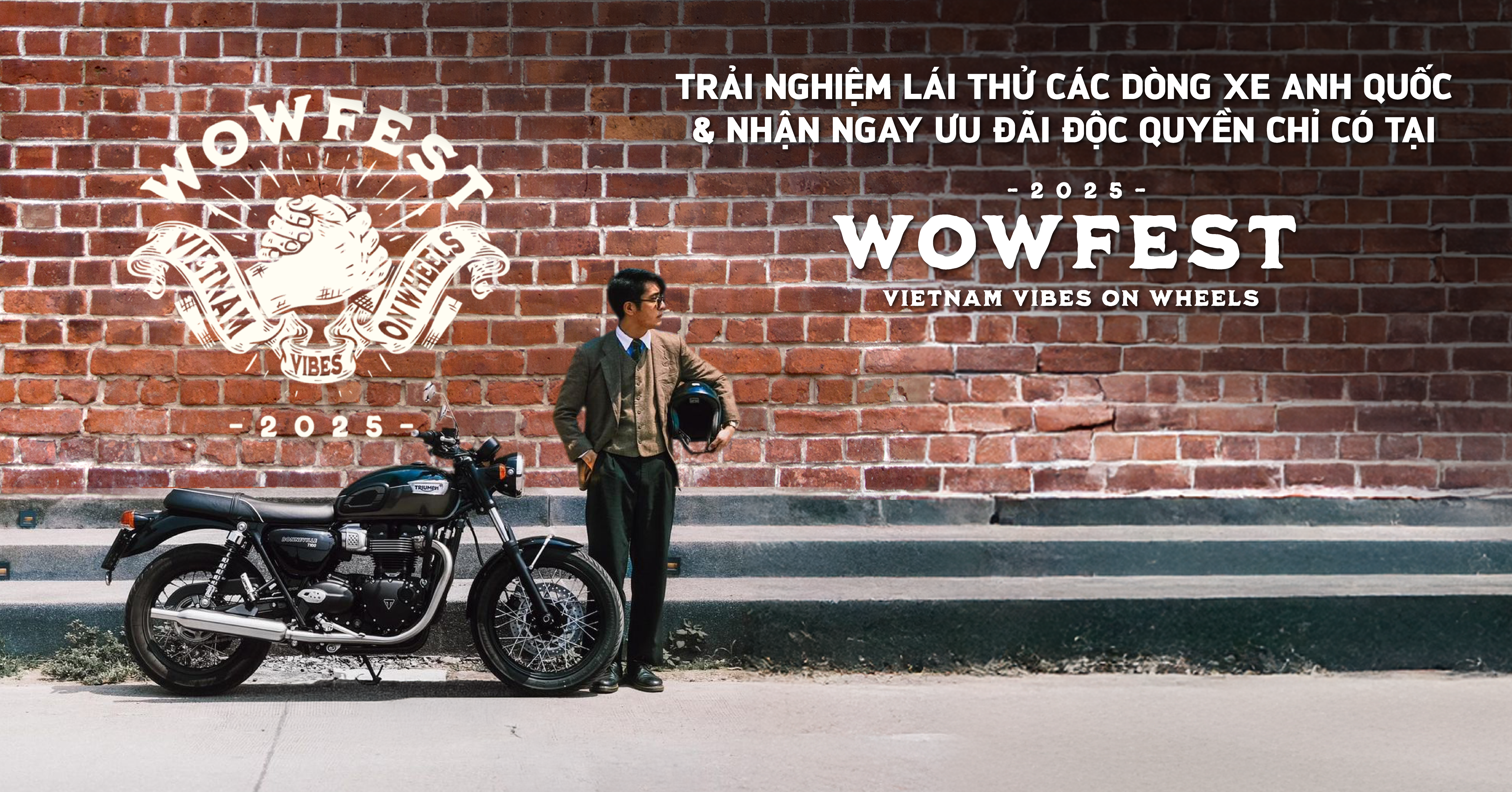 TRIUMPH MOTORCYCLES X WOWFEST2025