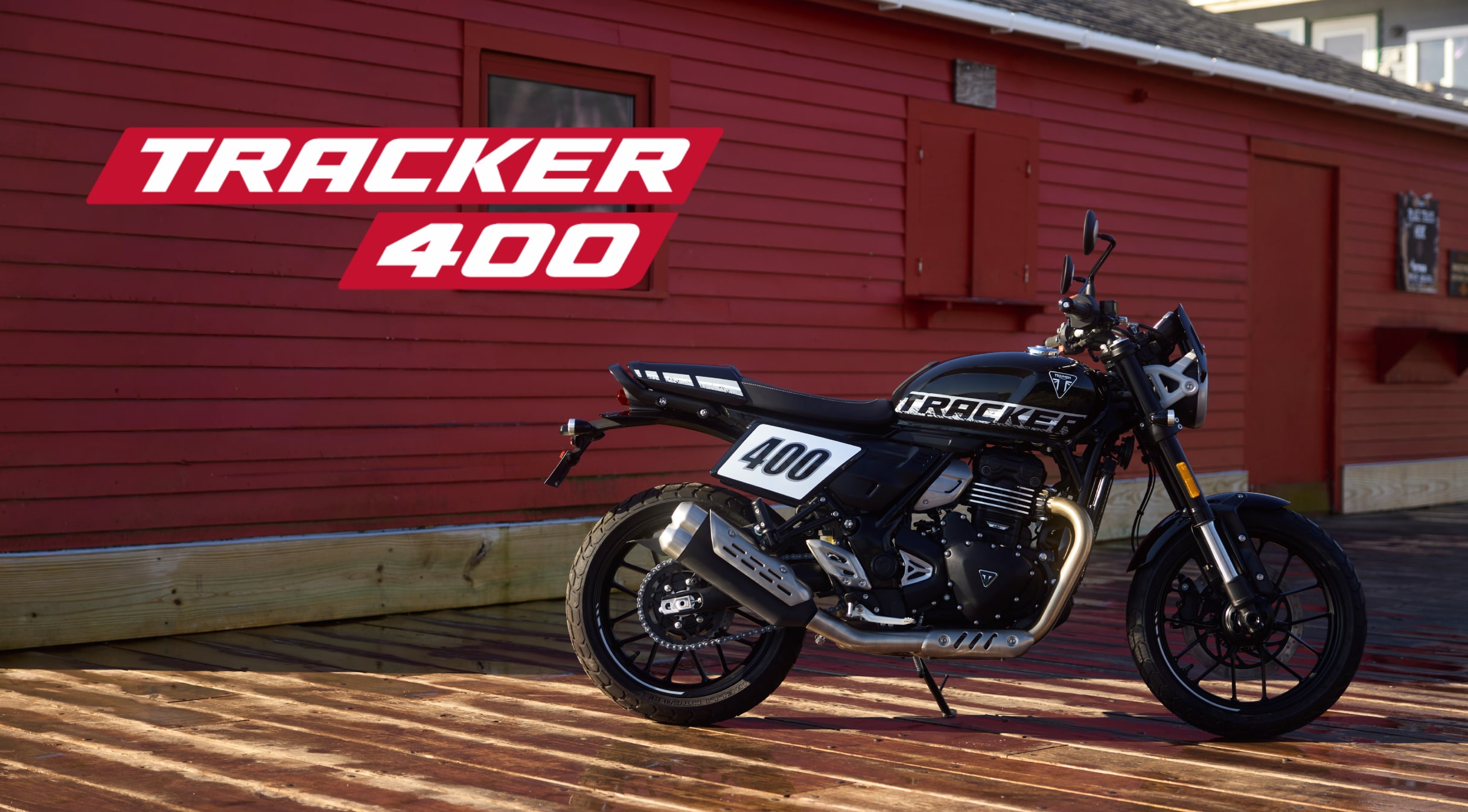 Giới thiệu Tracker 400: Mẫu xe phong cách Flat Track đầu tiên của Triumph Motorcycles