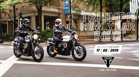 Khai Xuân Như Ý Cùng Triumph New Year Ride
